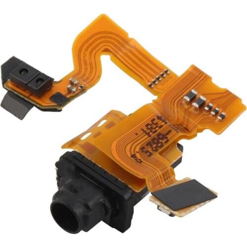 New NWT Earphone port & Audio Jack flex cable For Sony Xperia z3 compact z3 mini M55W D5803 D5833 light Proximity sensor flex