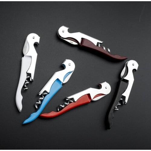 New Hot Screw knife bottle opener wine wine bottle opener multi function bottle opener wine set kitchen utensil LX1724