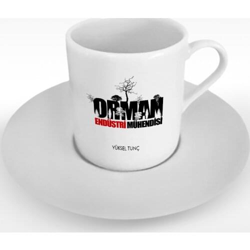 Personalized Professional Forest Engineer Turkish coffee Cup