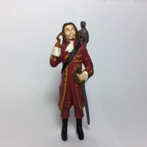 Pvc figure 1: 18 ancient soldier man model Pirates of the Caribbean Captain Hook hand