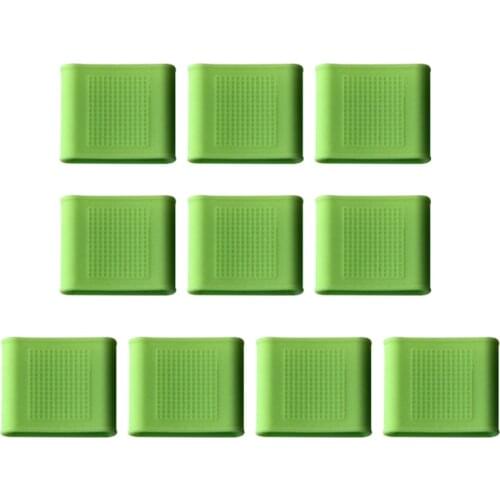 Finger Sleeves Silicone Finger Tubes for Preventing Bruised, Practising Golf, Basketball, Rugby, Tennis, Badminton N58B