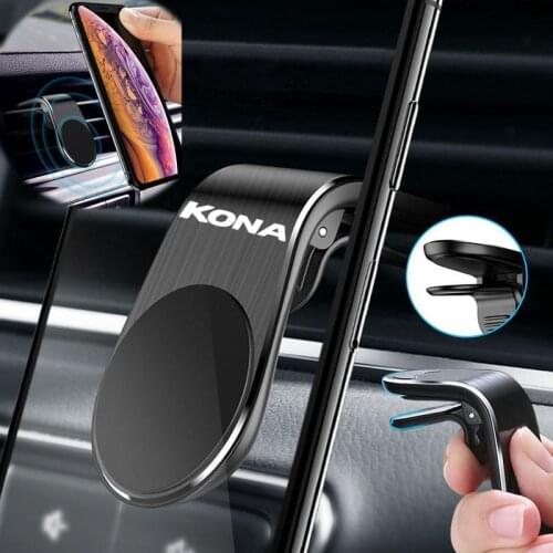 Magnetic Universal Car Phone Holder Air Vent Mount Stand for kona hyundai kona accessories hyndai kona 2019 2020 2021 2018