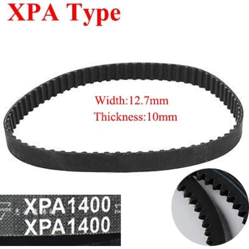 XPA 1450 1457 1482 1500 1507 12.7mm Width 10mm Thickness Rubber Tooth Wegde Raw Edge Gogged Band Timing Transmission Vee V Belt