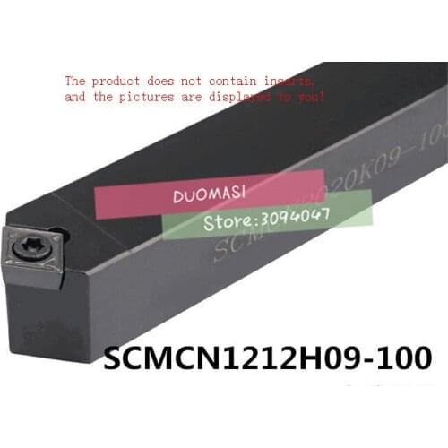 SCMCN1212H09-100 Toolholder 12*12*100MM CNC turning tool holder, 40degrees External turning tools, Lathe cutting tools