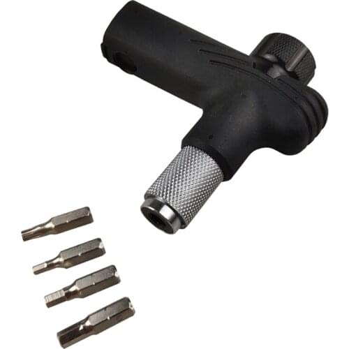 BIKE Tool Adjustable T Torque Wrench - 4, 5 & 6 Nm - Premium Bicycle Maintenance Tool for Road & Mountain Bikes