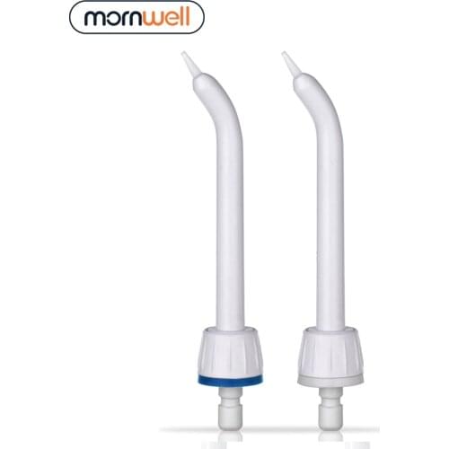 2 Periodontal Pocket Tips With Mornwell D50&D52 Water Flosser Oral Irrigator For Braces and Teeth Whitening