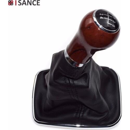 ISANCE New 5-SPEED GEAR SHIFT KNOB GAITOR BOOT Fit For VW JETTA 1998 1999 2000 2001 2002 2003 2004 (HDSQVW008)