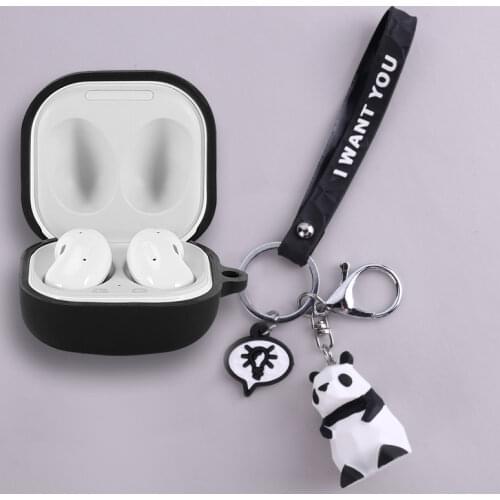 Cartoon Earphone Cover for Samsung Galaxy Buds Live Case Anti-shock Silicone Case for Galaxy Buds Live 2020 Headphone Box