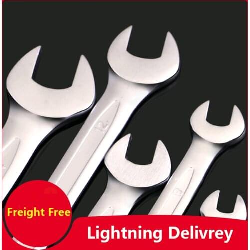 Open-End Wrench European Matte Open Wrench Tool Double End Fixed Spanner Machine - Rrepair - Auto - Repair Hexagon Spanner Set