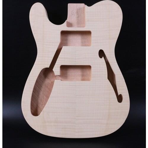 Unfinished Guitar Body Mahogany Telecaster Tele Electric Guitar Left Hand