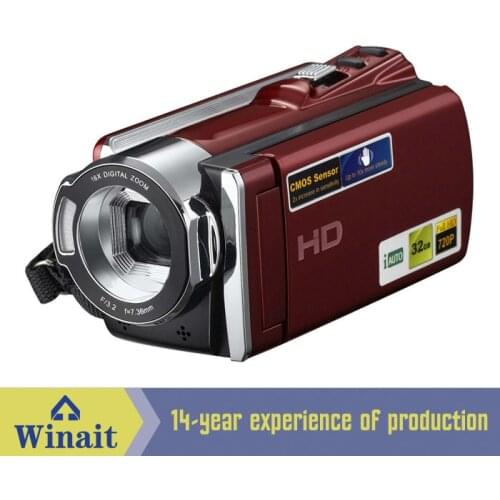 New 24Mp Max 3Mega Pixel CMOS Sensor 1920x108P HD Digital Video Camera Digital Camcorder with 2.7" TFT Screen 16X Digital Zoom