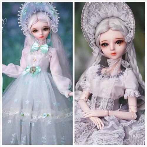 NEW 1/3 BJD Doll 56cm adult female Plastic joint moveable doll includes the doll clothes and shoes