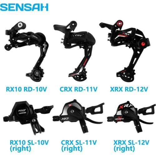 SENSAH MTB Bike Derailleurs RX10 1x10 RX Pro 11 XRX 1x12 Speed Trigger Shifter Rear Derailleurs 10/11/12s For M6000 M8000 M9100