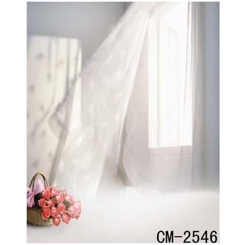 TR 5x7ft white wall photography studio background white curtain bright window indoor photo backdrop custom studio wedding photos