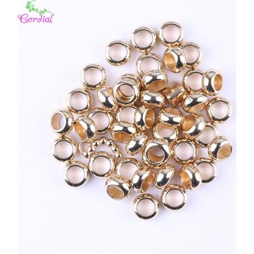 Gold Ring For Bracelet 200Pcs/Lot 10MM Gold Plated Round Connector Ring For Bracelet And Necklace Connect Jewelry Finding