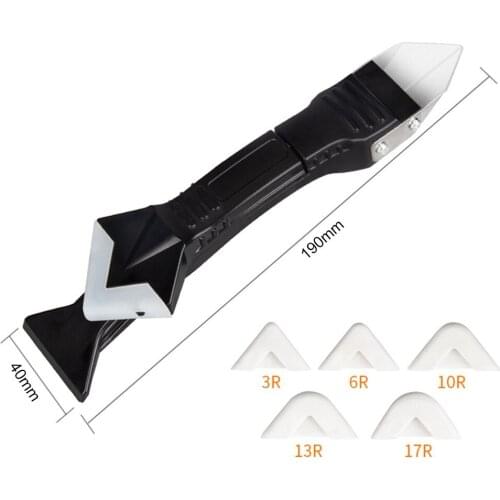 1 Set Removal Residue Scraper Kit Silicone Caulking Tool Floor Silicone For Bathroom