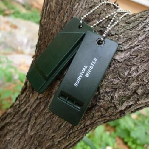 1PC Outdoor Survival Gear Whistle Emergency Survival Signal Rescue Sport Referee Practical Team Gift Multifunction Tools