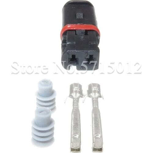 2 Hole Automotive Turn Signal Light Plug S1000R Door Handle Cable Female Connector Waterproof Socket For BMW