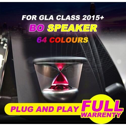 3D speaker BO Speaker For GLA class X156 GLA200 GLA220 GLA260 year 2015+ 3D LED tweeter interior car accessories 12 colors