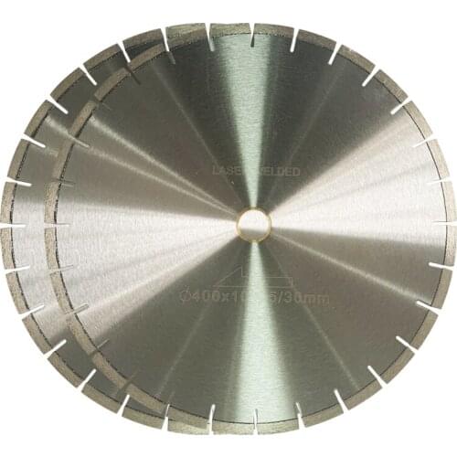 5pcs/lot 16"diamond saw blade 400mm laser weld segment power tool accessories for cutting hard stones 400x10x35mm size
