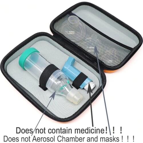 Canack Fog Storage First Aid Kit Travel PU Bag Outdoor Aerosol Chamber First Aid Medical Kit Portable High Quality
