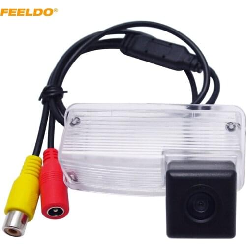 FEELDO Car HD Reversing Backup Camera For Toyota Crown 3 2010-2011 Parking Rear View Camera#5449