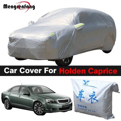 Outdoor Car Cover For Holden Caprice Anti-UV Sun Shade Rain Snow Dust Resistant Auto Cover