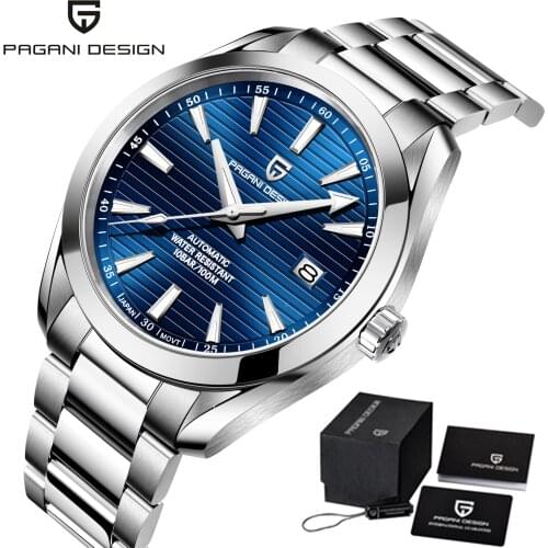 PAGANI Design 2021 New Luxury Watches Mens Top Brand Automatic Mechanical Mens Watch Business Stainless Steel Waterproof Watch
