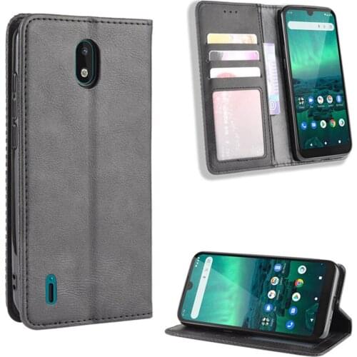 For Nokia 1.3 Case 5.71 inch Luxury Flip PU Leather Wallet Magnetic Adsorption Case For Nokia 1.3 Nokia1.3 Protective Phone Bags