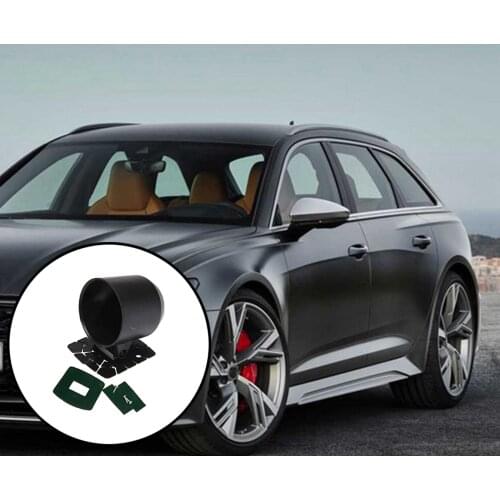 55mm Car Gauge Mount Holder Single Gauge Pod Acceories Supplies for Truck Dashboard Auto Motorcycle ABS Plastic Black