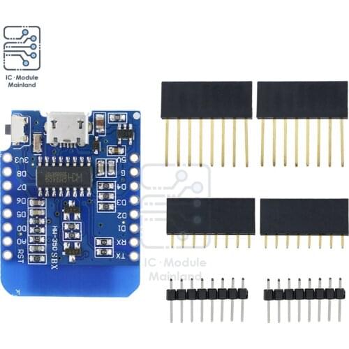 ESP8266 ESP-12 ESP-12F CH340G CH340 V2 3.3V USB Mini WIFI Development Board WeMos D1 Mini NodeMCU IOT Board