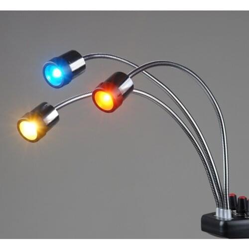 Falcon Eyes Triple 3 LED Magic Background Light for Macro Shooting/Jewelry Photography/Products Fotografia/Youtube DV-3B