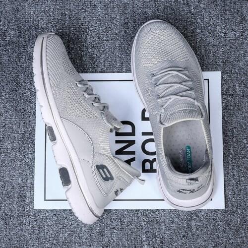 Mens Trainers Sport Sneakers Comfortable Casual Shoes Men Breathable Man Fashion Mesh Leisure Mens Slip On Fashionable Sports