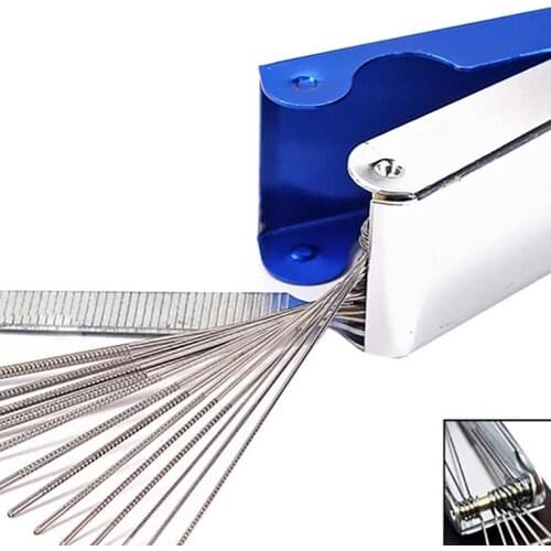 14Pcs Guitar Nut Bridge File Set Mandolin Bass String Groove Slot Luthier Cleaner Tools Music Equipment Accessories Attachment