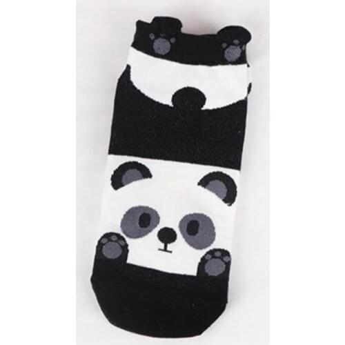 Autumn Winter Fashion Animal Women Cotton Socks Panda Fox Rabbit Dog Korea Harajuku Kawaii Cute Girls Casual Happy Funny Socks