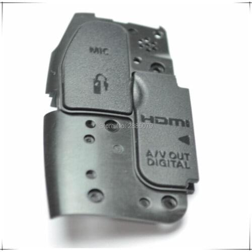 NEW Origianl for Canon 70D Side Cover With Rubber Cover Replacement Repair Part