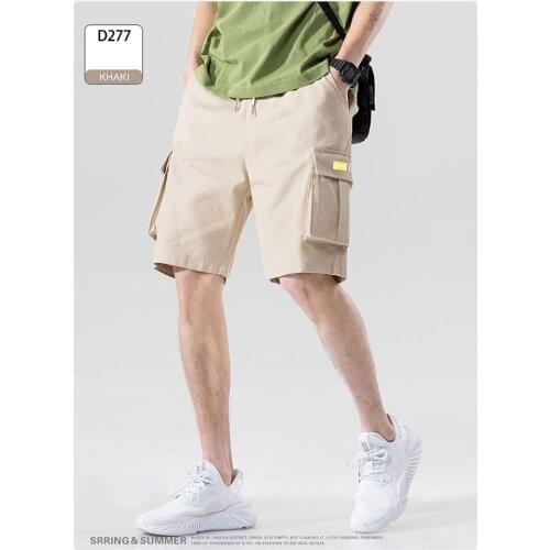 New Fashion Customized Summer Breathable Multicolor Soft Casual Overalls Mens Boy Cotton Shorts Factory sale Cheap price