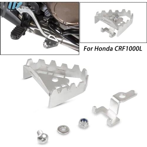 Foot Brake Lever Pedal Enlarge Extension Rear Brake Peg Pad Extender For Honda CRF1000L Africa Twin CRF 1000L ADV SP 2014-2019