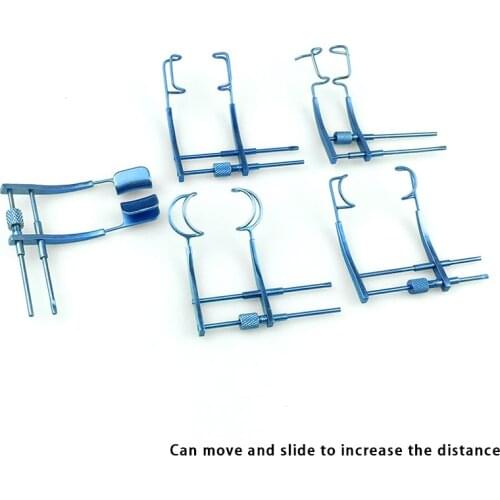 Titanium Eye Speculums Speculum Solid Blade/wire Blade Ophthalmic Instruments