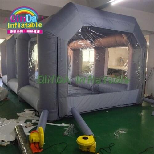 Portable Used Cheap inflatable spray booth auto paint booth/car microwave oven