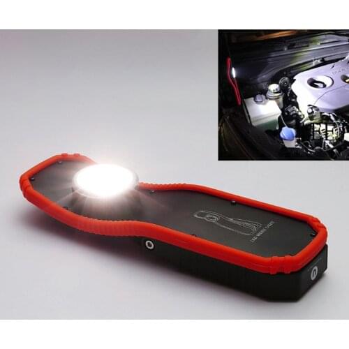 60W Portable LED Work Light Magnetic COB Flashlight Torch With Hanging Hook For Repair Outdoor Camping