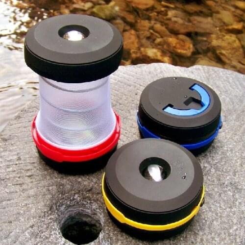 Retractable Camping Lights LED Flashlight Portable Lantern Mini Tent Light Emergency Lamp Torch Light 3 mode Brightness Settings