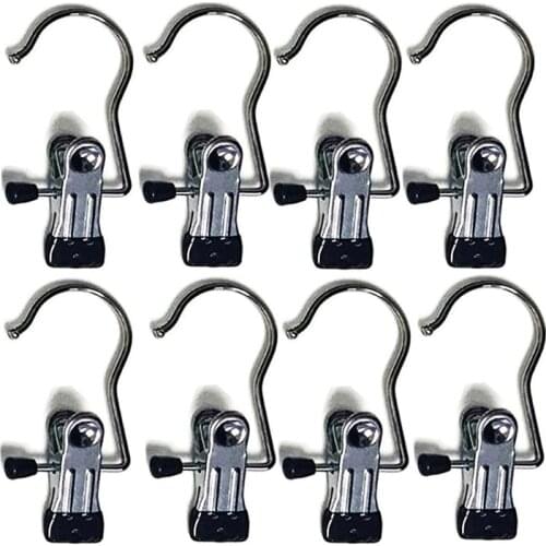 Clothes Towel Clips Pins Hooks for Hanging,Portable Clothing Shoes Holder Hanger Socks Underpant Bed Sheets Clamps for Storage
