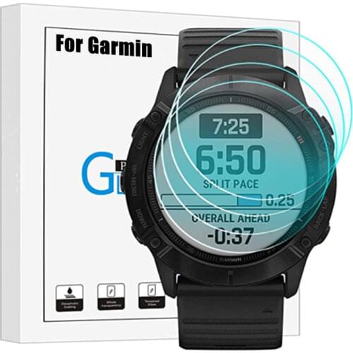 1-5 Pack Tempered Glass For Garmin Fenix 6 6S 6X 5 5S/Forerunner 235 745 945 735XT/Vivoactive 3 Anti-scratch Screen Protectors