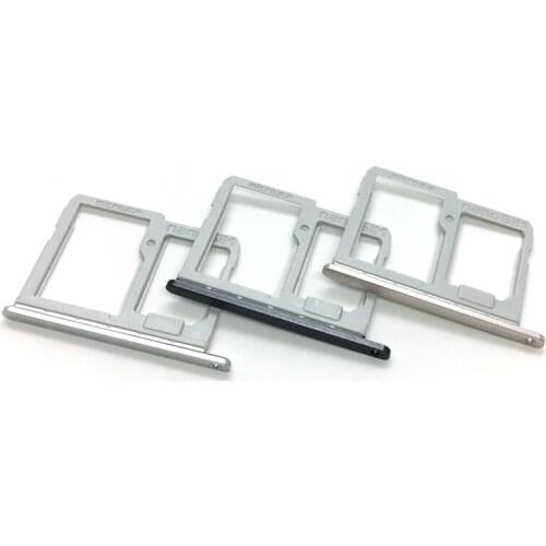 10pcs G6 Mini SIM Card Slot Holder For LG Q6 M700 M700N Micro SD Card Slot Tray Socket Adapter