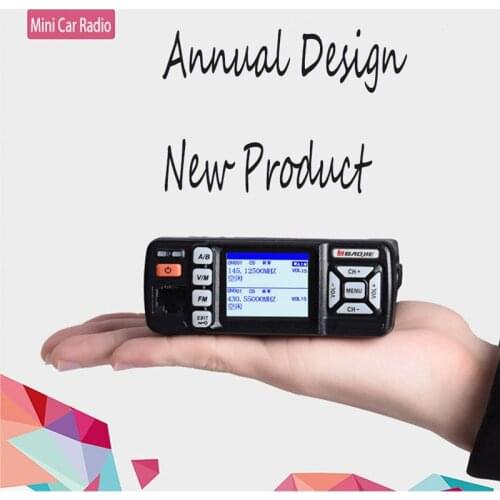 1pz Mini Powerful 25W Dual Band VHF UHF Car Radio BJ-318 Radio Two-way Profissional Car Talkie 2-Way CB Radio Stations 10 km