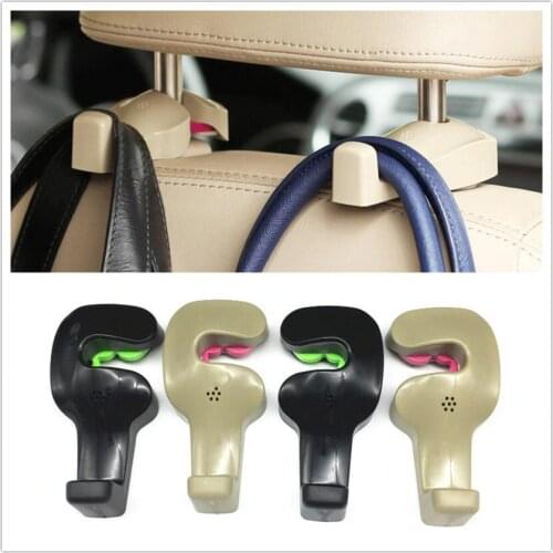 2pcs Car Shopping Bag Holder Seat Hook Hanger For Skoda Octavia A2 A5 A7 Fabia Rapid Superb Yeti Roomster