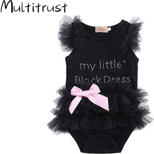 2019 Baby Clothes Baby Bodysuit Princess Kids Baby Girl Sleeveless Bodysuit Jumpsuit Summer Sunsuit Outfits Holiday Clothes