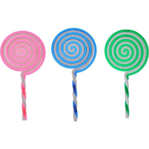 3x Jumbo Lollipop Candy Prop Fancy Party Birthday Shoppe Clay Photo Prop