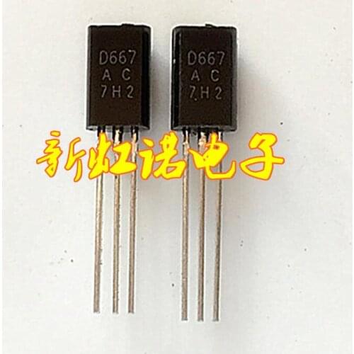 5Pcs/Lot New Original 2SD667 D667 Triode In Stock